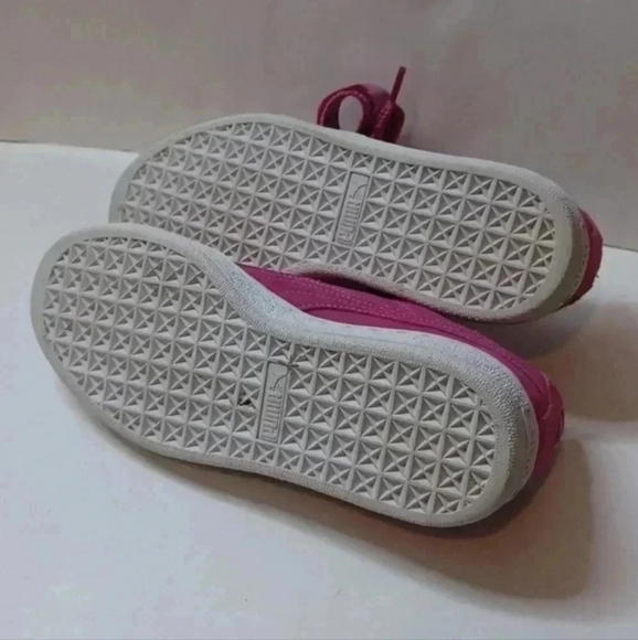 Puma Kids Fuchsia Sneakers - Picture 13 of 15